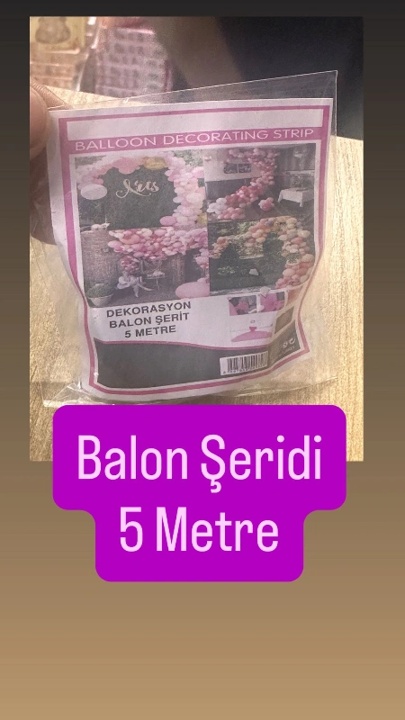 BALON ŞERİDİ / 24LÜ PAKET